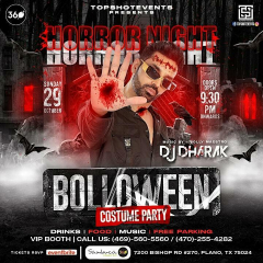 BOLLOWEEN | COSTUME PARTY WITH #1BOLLYWOOD DJ IN USA DJ DHARAK
