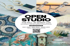 25TH ANNUAL HOLIDAY OPEN STUDIOS AT SHADY LEA MILL DEC 2ND and 3RD 10AM-4PM 215 SHADY LEA RD, NK