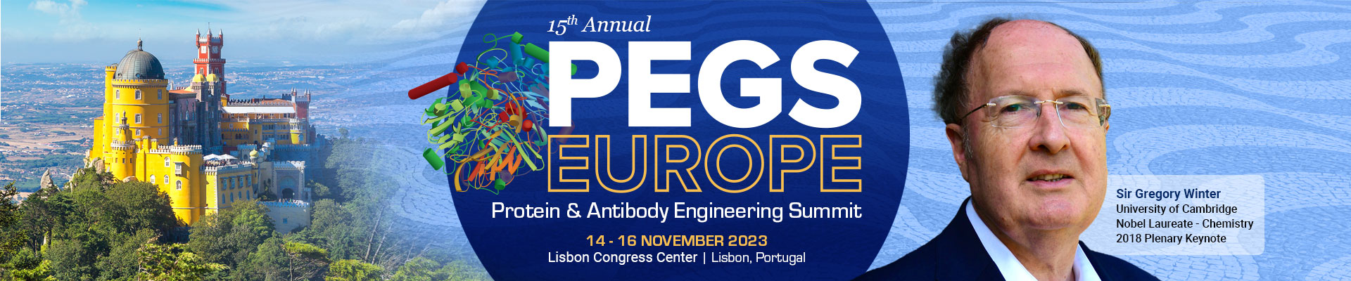 PEGS Europe: Protein and Antibody Engineering Summit 2023, Lisbon, Lisboa, Portugal