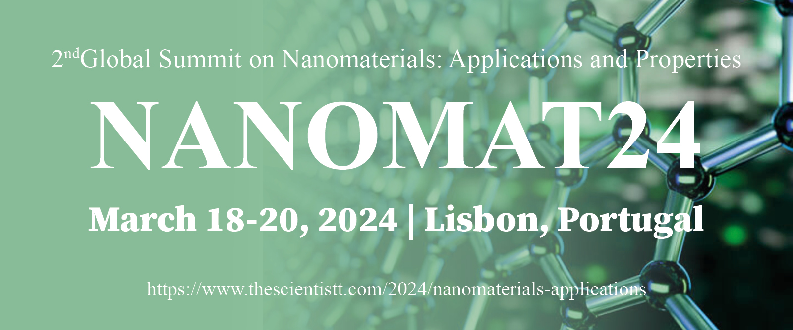 Nanomaterials: Applications and Properties, Lisbon, Lisboa, Portugal