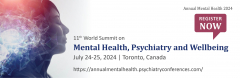 11th World Summit on  Mental Health, Psychiatry and Wellbeing