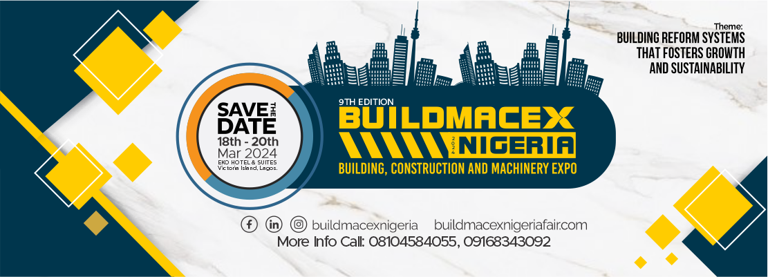 Buildmacex Nigeria Fair (Building, Construction and Machinery Exhibition 2024), Magboro, Ogun, Nigeria