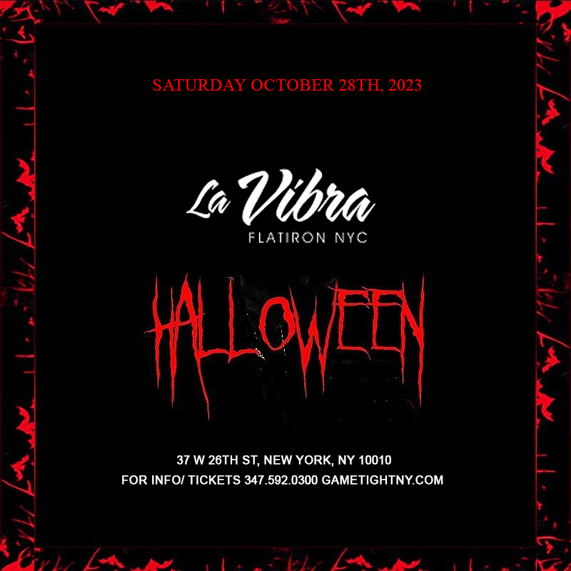 La Vibra NYC Halloween party 2023 only $15, New York, United States