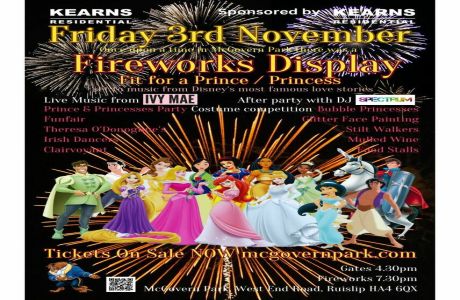 McGovern Park Annual Family Fireworks Display - Friday 3rd November 2023, Ruislip, England, United Kingdom