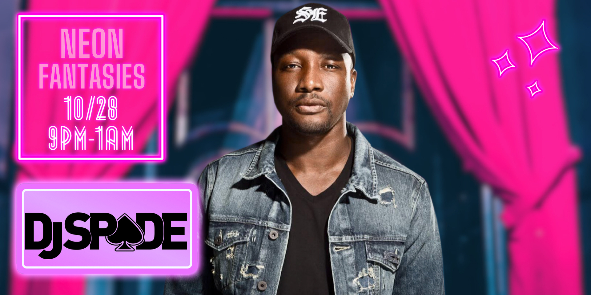 Neon Fantasies featuring DJ Spade October 28th, Seabrook, New Hampshire, United States