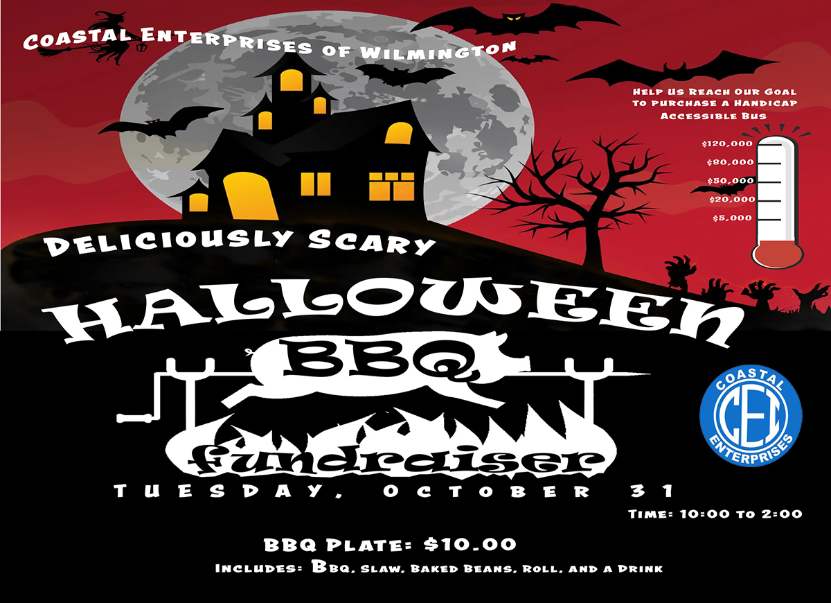 Coastal Enterprises of Wilmington Deliciously Scary Halloween BBQ Fundraiser, Wilmington, North Carolina, United States