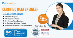 Certified Data Engineer Course in Hyderabad