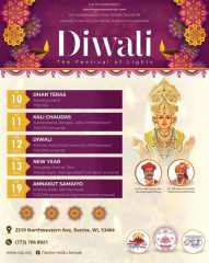 Diwali in Wisconsin - The Festival of Lights 2023