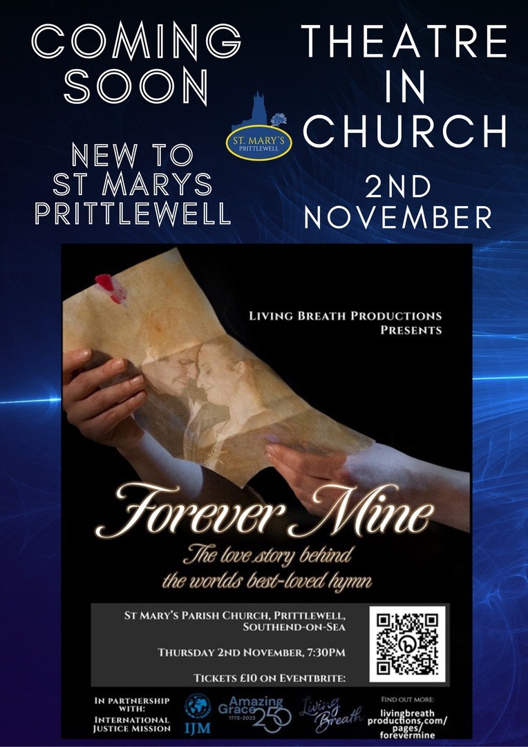 'Forever Mine' a play remembering 250 years of the Hymn Amazing Grace, Southend-on-Sea, England, United Kingdom