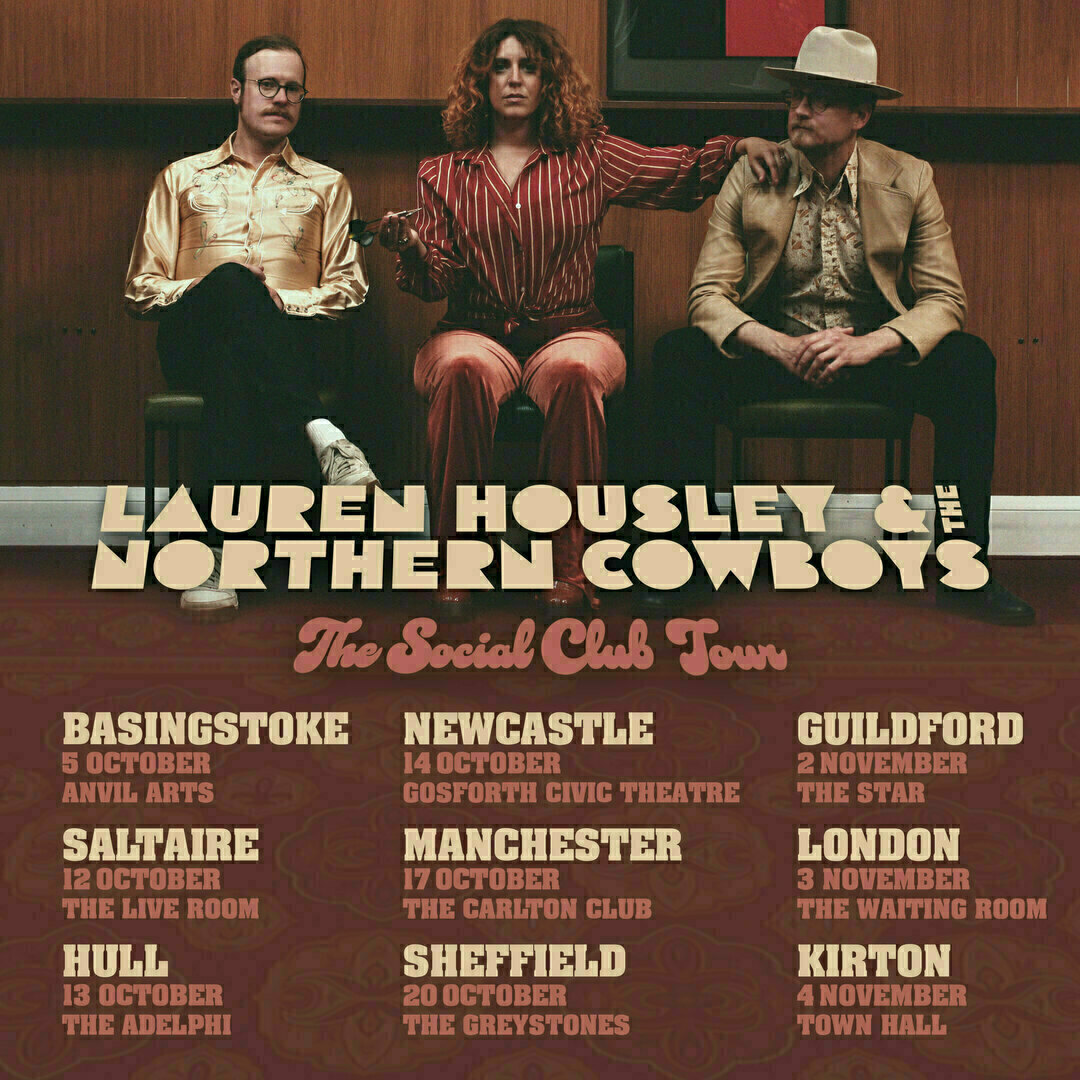 Lauren Housley and The Northern Cowboys at Town Hall - Kirton, Gainsborough, England, United Kingdom