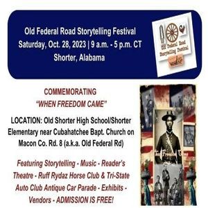 2023 Old Federal Road Storytelling Festival, Shorter, Alabama, United States