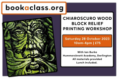 Chiaroscuro Wood Block Relief Printing