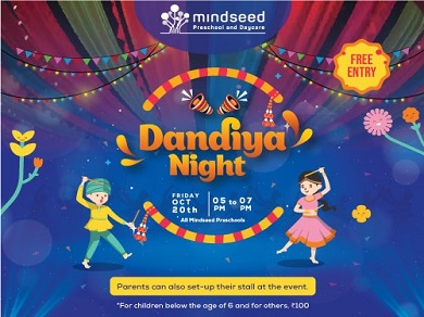 Mindseed Kids Dandiya Night 2023, Thane, Maharashtra, India