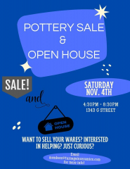 Turnagain Ceramics Pottery Sale and Open House