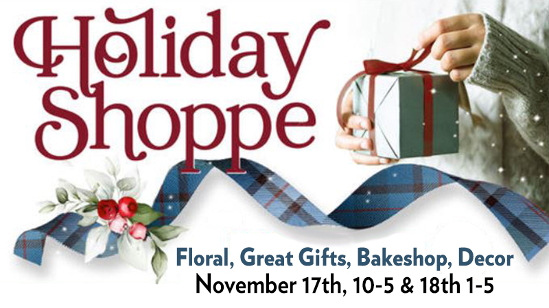 Holiday Shoppe | November 17th 10-5 and 18th 12:30-5 | 3510 James Madison Hwy, RT 15 Haymarket VA, Haymarket, Virginia, United States