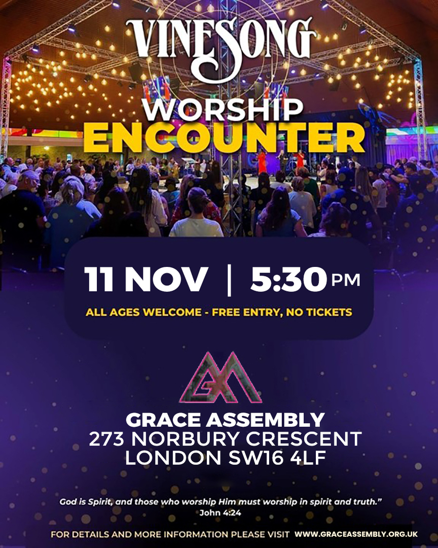 Worship with Vinesong, London, England, United Kingdom