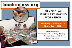 Silver Clay Jewellery Making Workshop