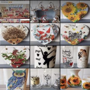 Advent craft fayre, Banwell, England, United Kingdom