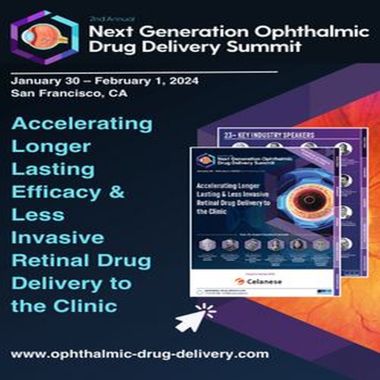 2nd Next Generation Ophthalmic Drug Delivery Summit, San Francisco, California, United States