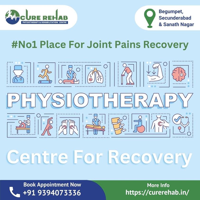Cure Rehab Physiotherapy And Rehabilitation Centre | Best Physiotherapist In Secunderabad | Dr. Vinoth Kumar Physiotherapist | Best Physiotherapist In Hyderabad, Hyderabad, Telangana, India