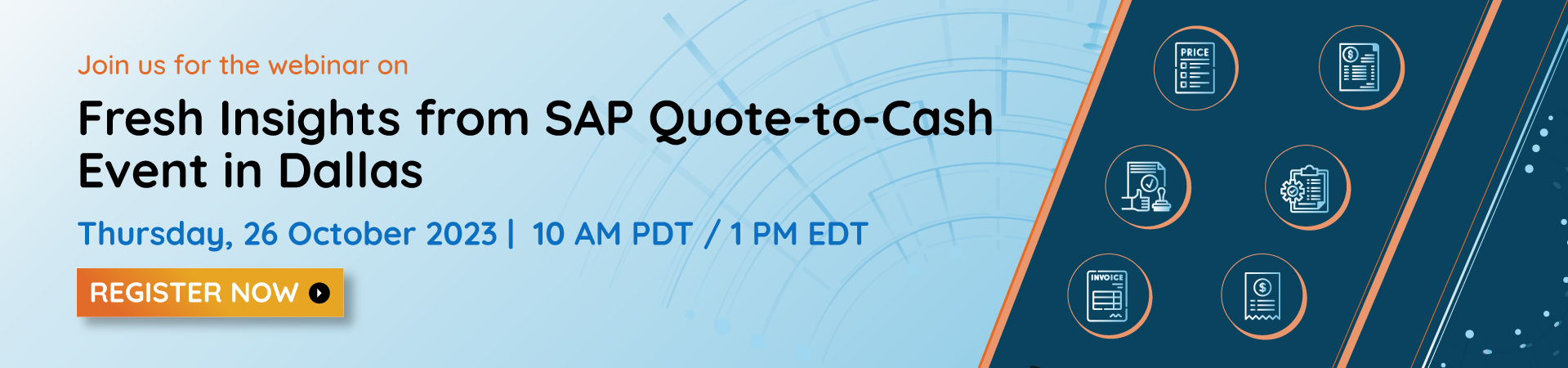 Fresh Insights from SAP Quote-to-Cash Event in Dallas, Online Event