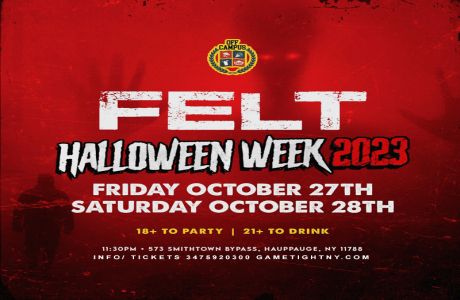 Felt Hauppauge Off Campus Halloween party 2023 (18 to party), Hauppauge, New York, United States