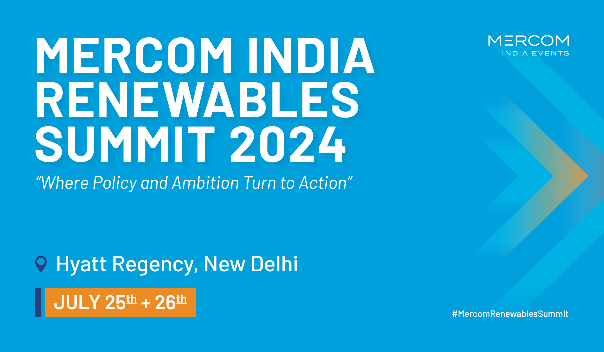 Mercom India Renewables Summit 2024, New Delhi, Delhi, India