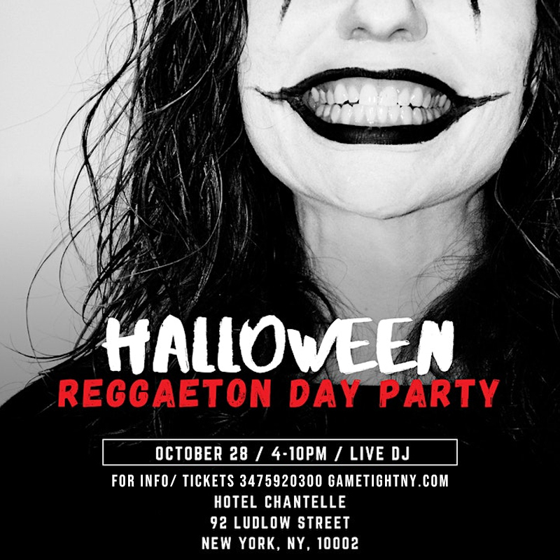 Hotel Chantelle Reggaeton Halloween Day Party 2023, New York, United States