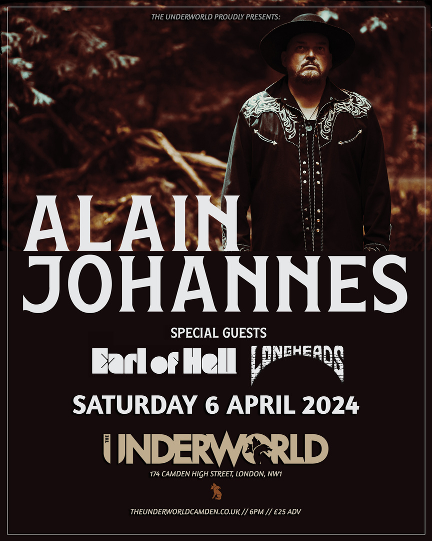 ALAIN JOHANNES at The Underworld - London, London, England, United Kingdom
