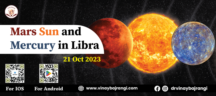 Mars, Sun and Mercury in Libra, Online Event