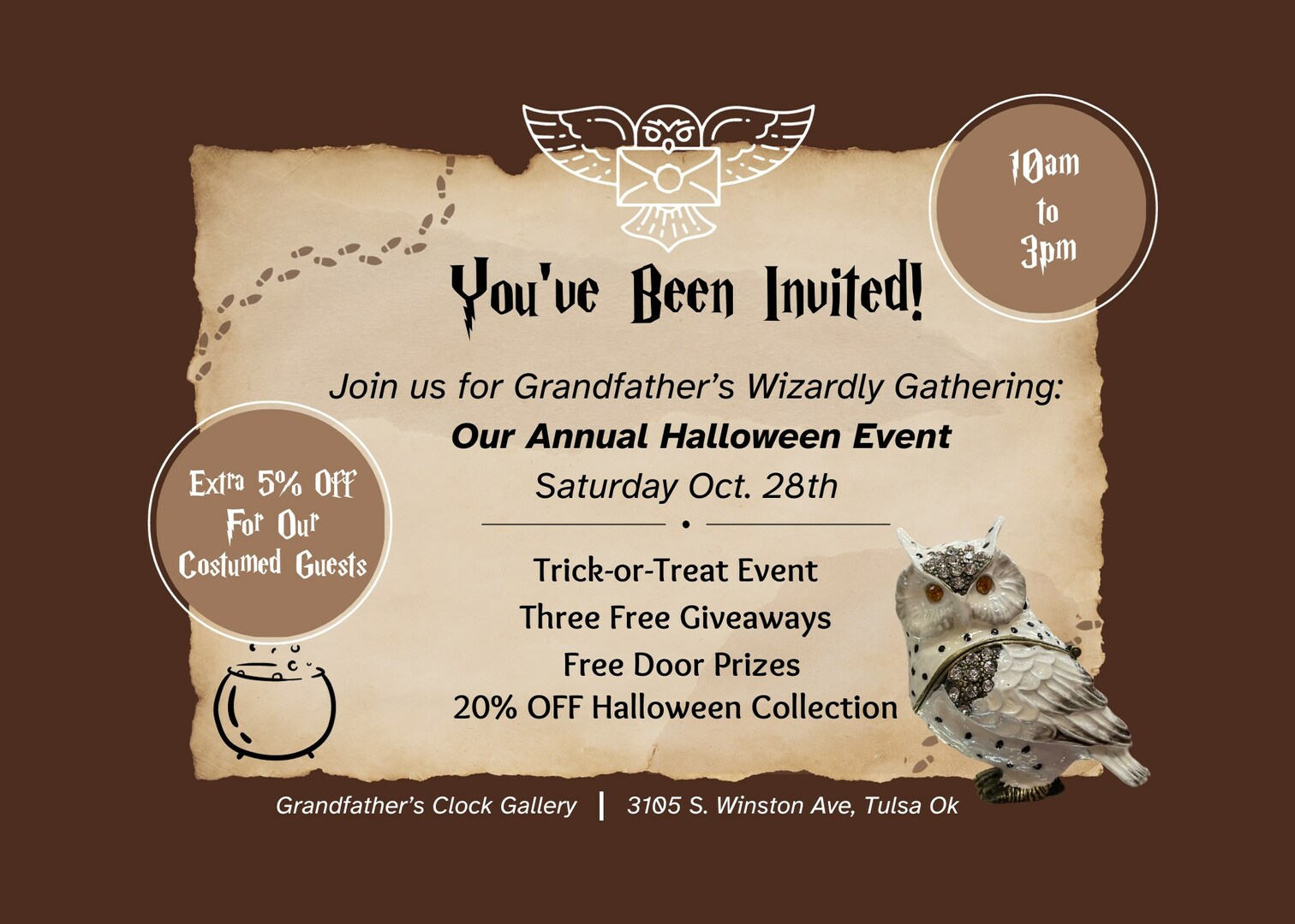 Grandfather's Wizardly Gathering: Our Annual Halloween Event, Tulsa, Oklahoma, United States