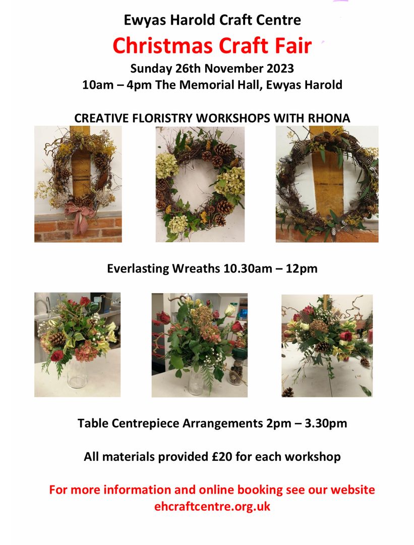 Christmas Craft Fair, Ewyas Harold, England, United Kingdom