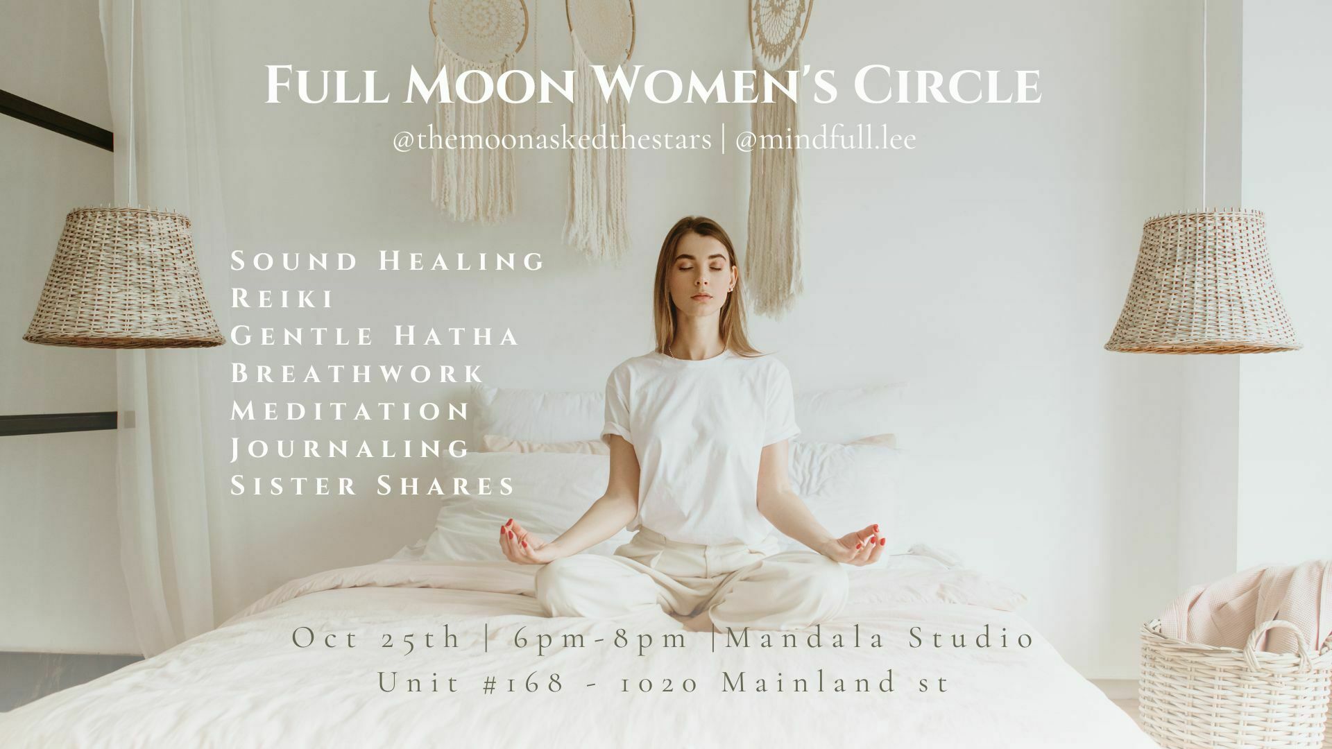 Full Moon Women's Circle (October), Vancouver, Canada