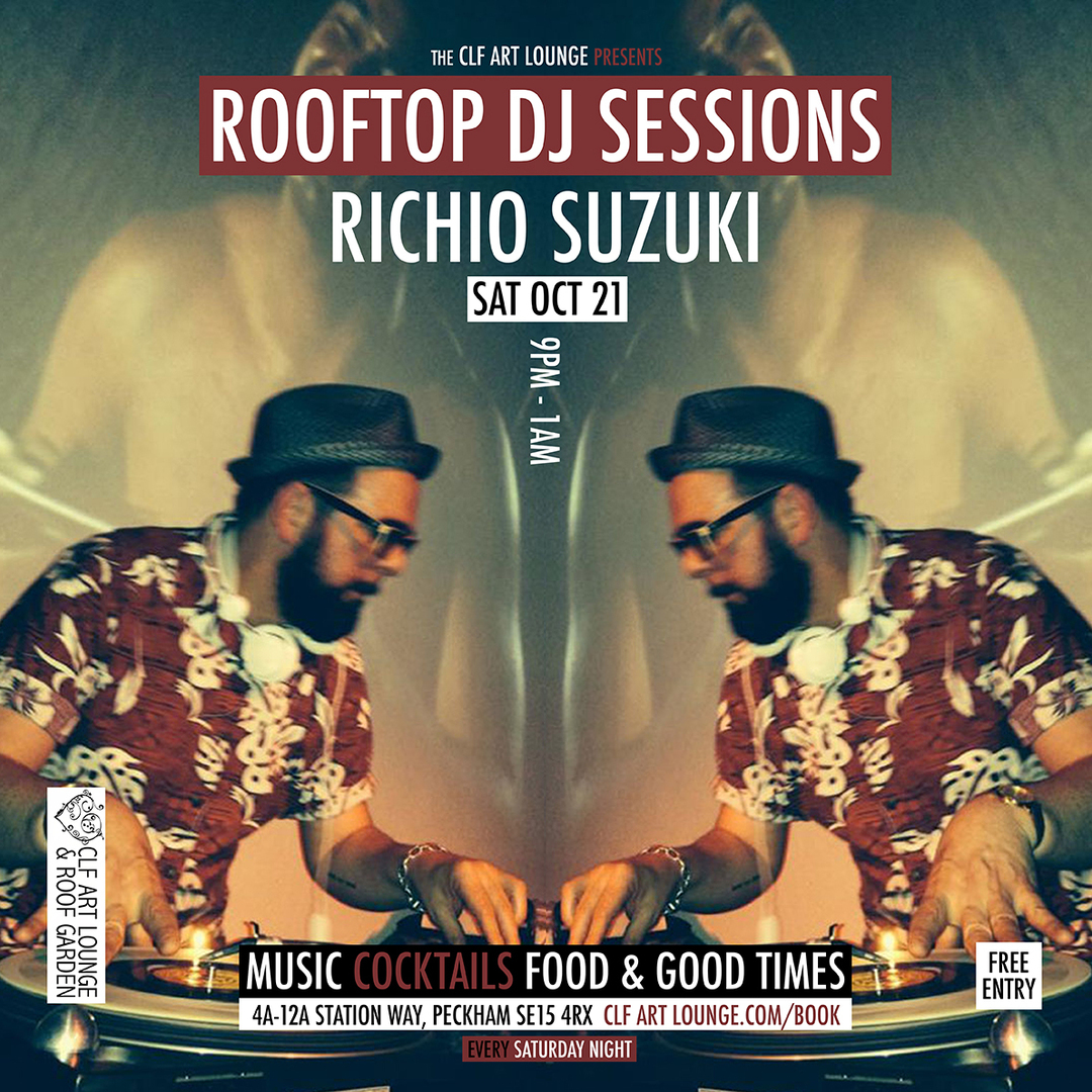 Saturday Night Rooftop Session with DJ Richio Suzuki, London, England, United Kingdom