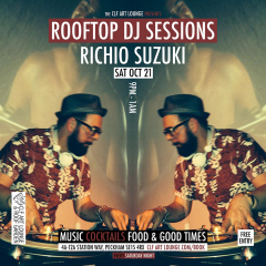 Saturday Night Rooftop Session with DJ Richio Suzuki