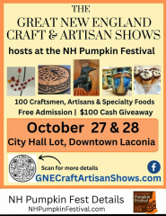 Great New England Craft and Artisan Show hosts at the NH Pumpkin Festival