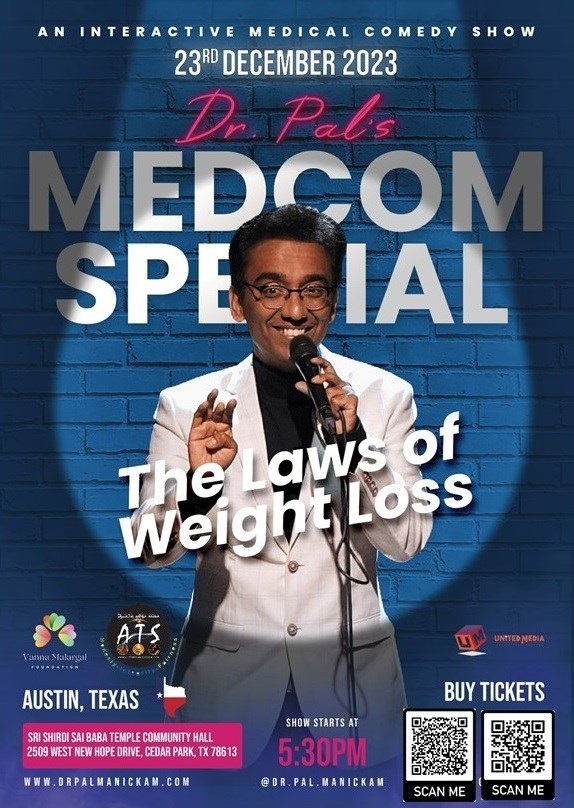 Dr Pal's Laws of Weight LOSS - An Interactive MEDCOM Show- AUSTIN, Castro, Texas, United States