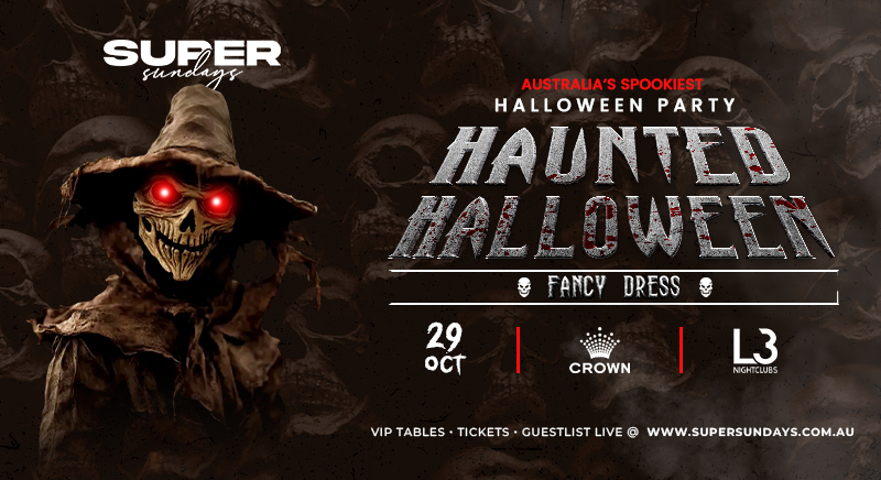 Haunted Halloween at Crown, Melbourne, Southbank, Victoria, Australia