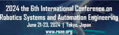 2024 the 6th International Conference on Robotics Systems and Automation Engineering (RSAE 2024)