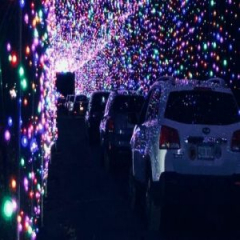 Maine Celebration of Lights Opening in Cumberland