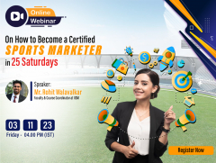 How to Become a Certified Sports Marketer in 25 Saturdays?