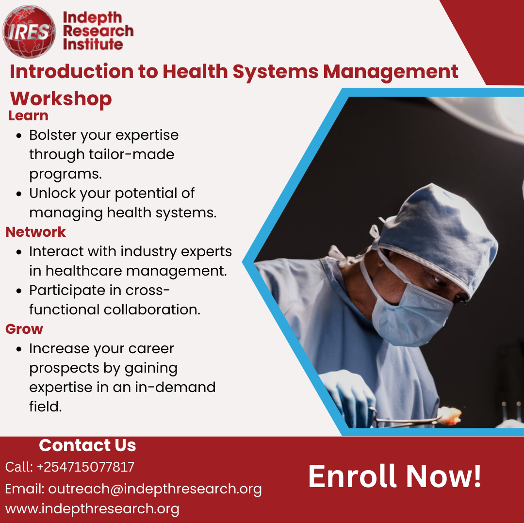 Introduction to Health Systems Management, Nairobi, Kenya