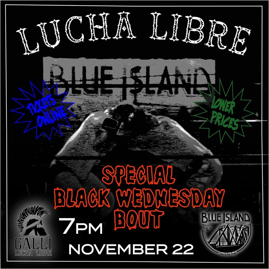 Lucha Libre - Black Wednesday Bouts, Blue Island, Illinois, United States