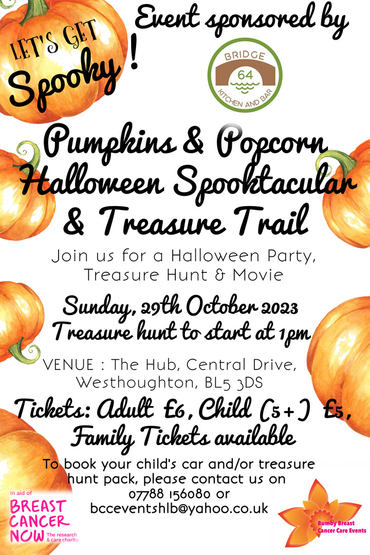 Pumpkins And Popcorn Halloween Spooktacular And Treasure Trail, Bolton, England, United Kingdom