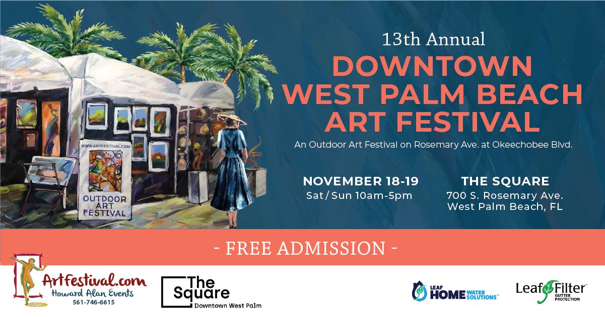 13th Annual Downtown West Palm Beach Art Festival, West Palm Beach, Florida, United States