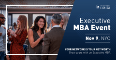 Executive MBA Networking Cocktail Event | NYC