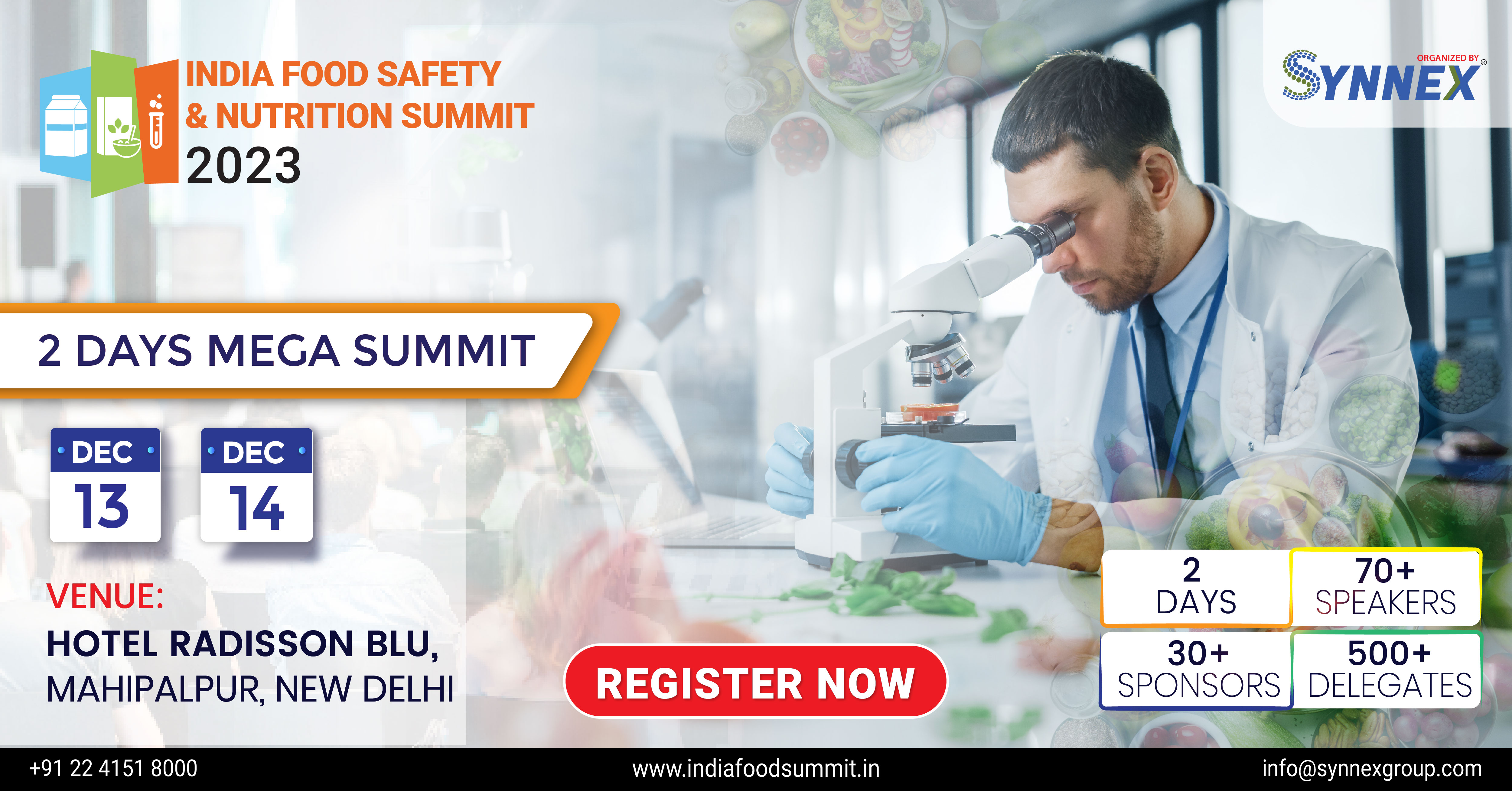 India Food Safety & Nutrition Summit 2023, New Delhi, Delhi, India