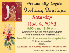 Community Angels Holiday Boutique