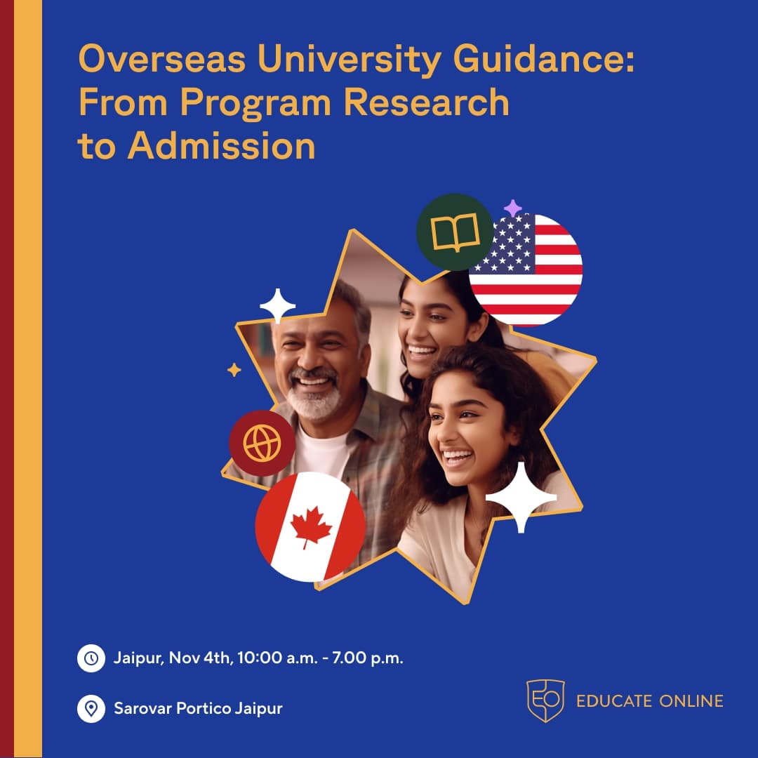 Overseas University Guidance: From Program Research to Admission, Jaipur, Rajasthan, India