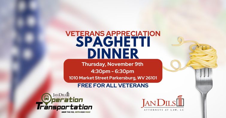 Spaghetti Dinner For Veterans Day, Parkersburg, West Virginia, United States
